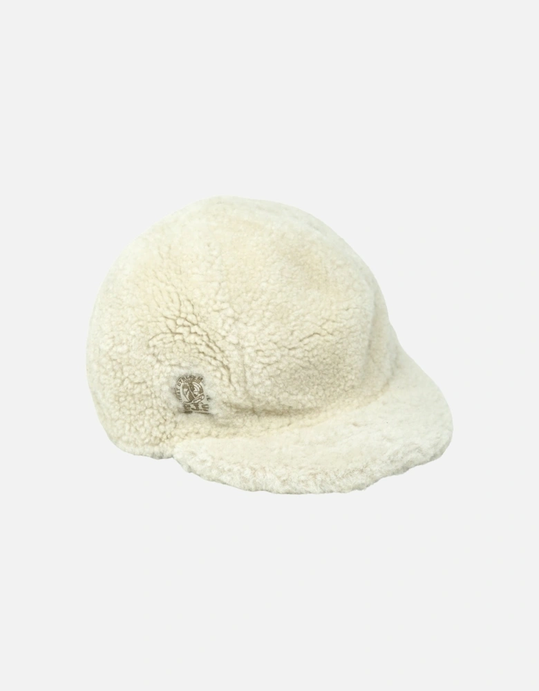 Riding Hat White Cap