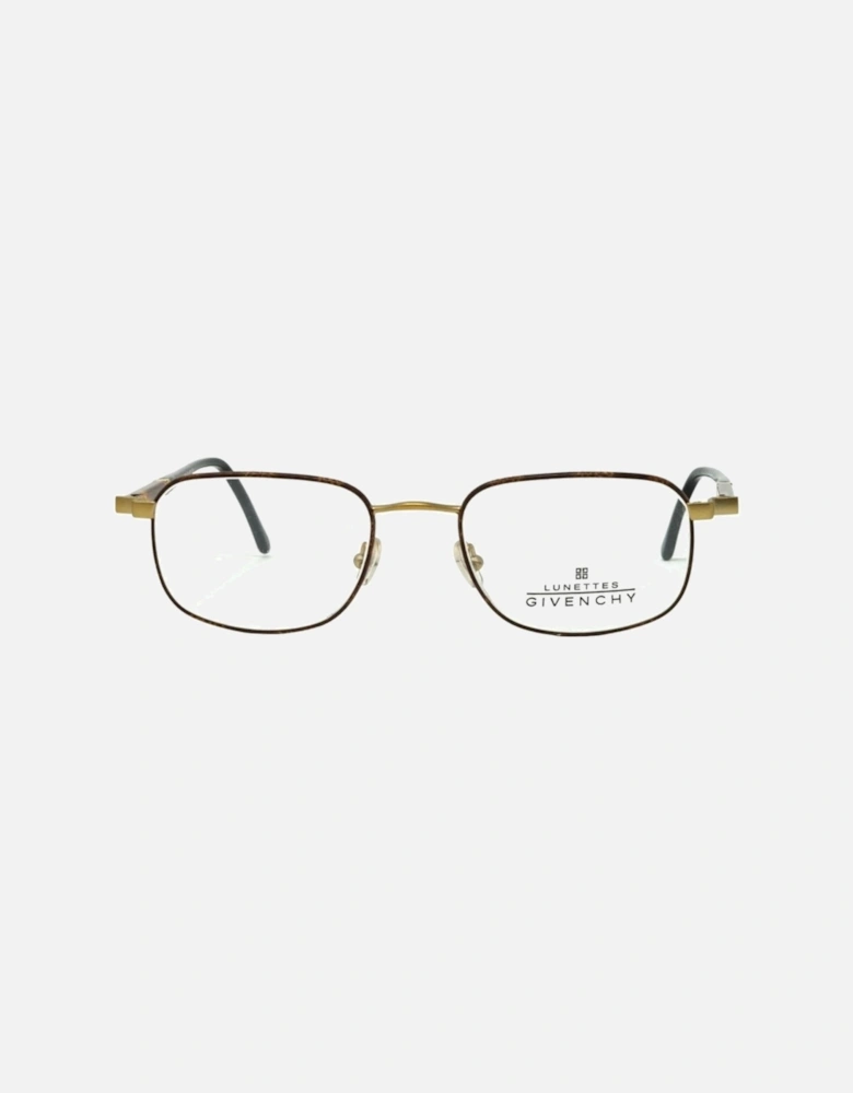 859 09 Brown Framed Glasses