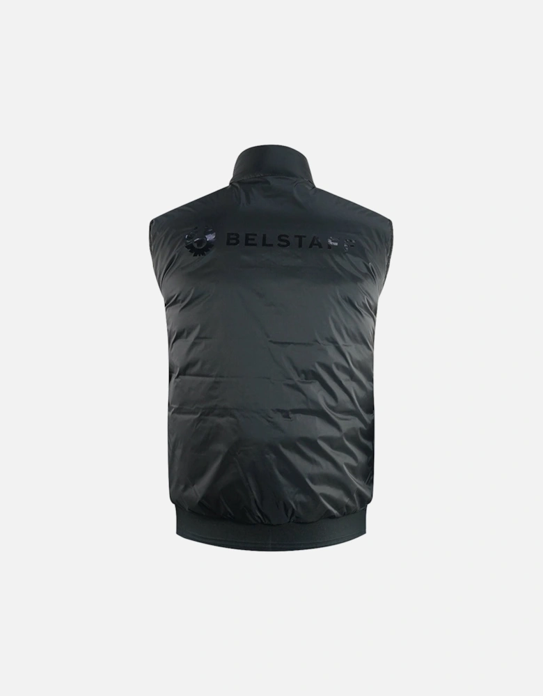 Flash Circuit Black Reversible Down Gilet Jacket