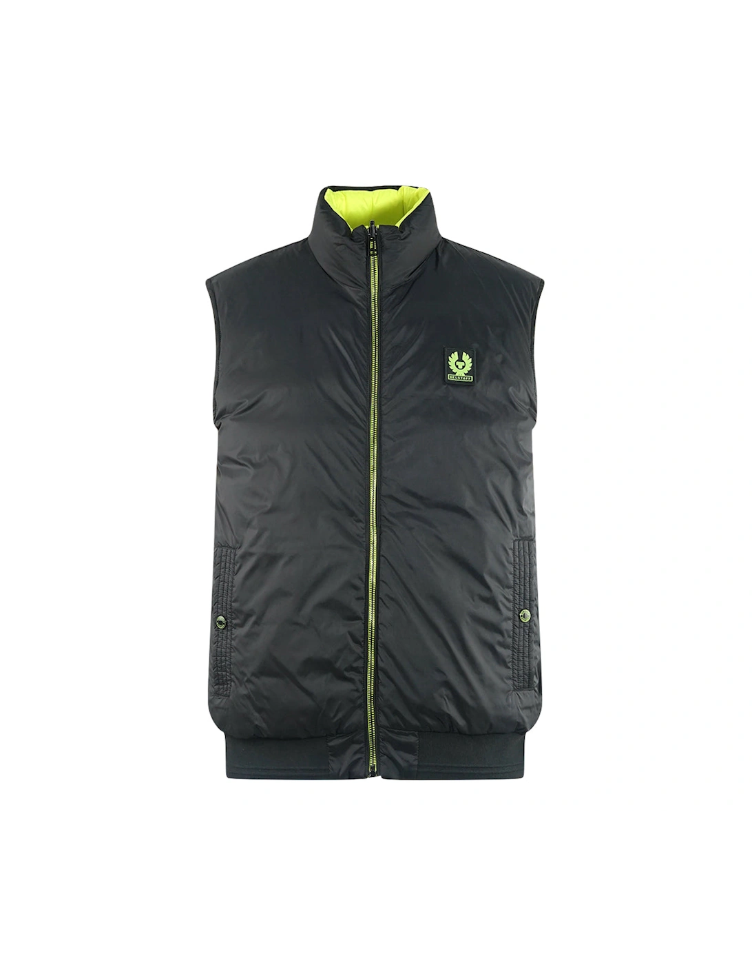 Belstaff Men's Black Flash Circuit Reversible Down Gilet Jacket - : Regular/34 Xs