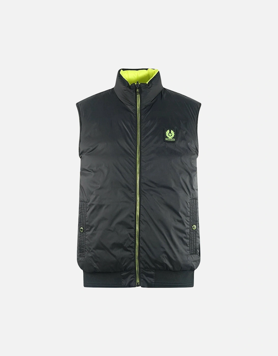 Flash Circuit Black Reversible Down Gilet Jacket, 5 of 4