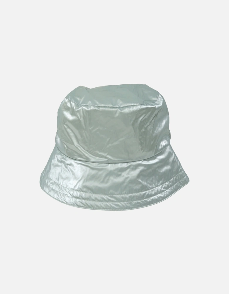 Bucket Hat Shiny Grey Cap