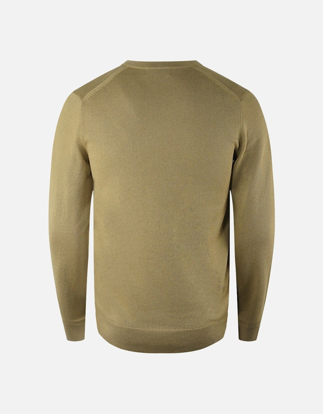 Warm Stone Beige V-Neck  Jumper