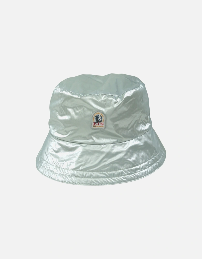 Bucket Hat Shiny Light Moochi Blue Cap