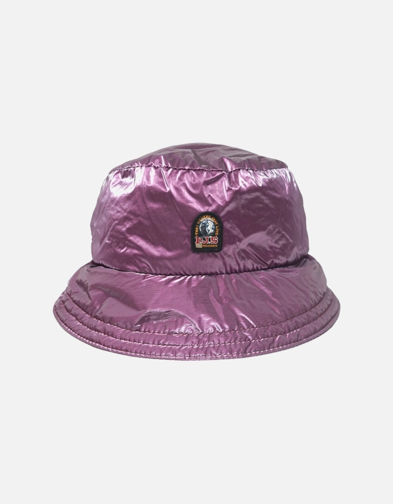 Bucket Hat Shiny Purple Cap