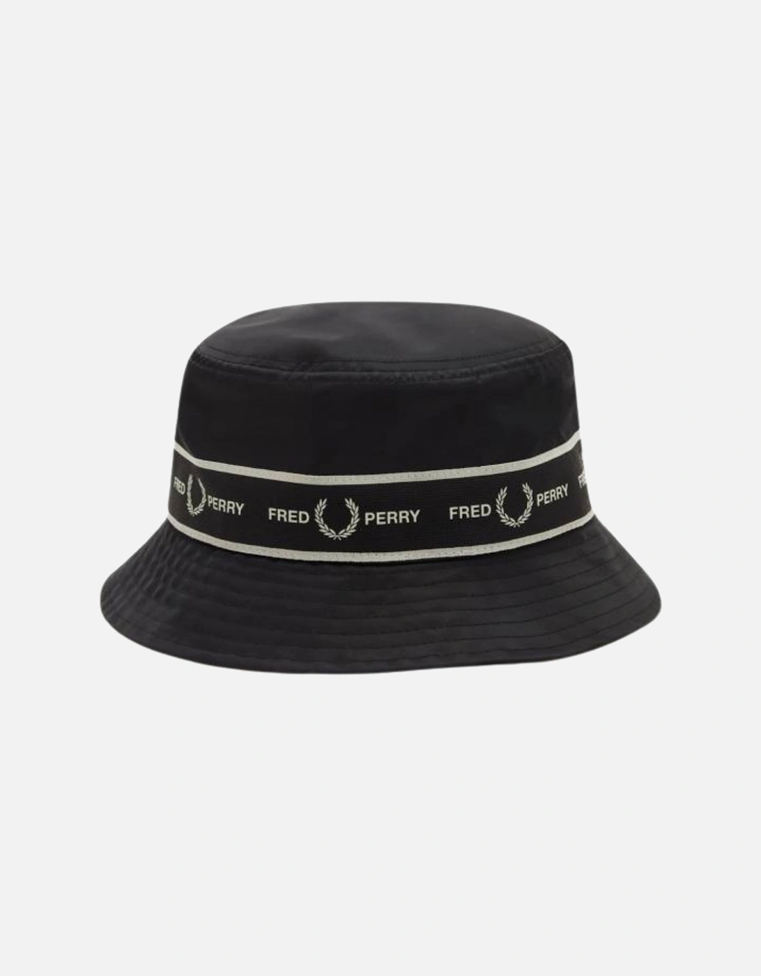 Graphic Tape Black Bucket Hat, 2 of 1