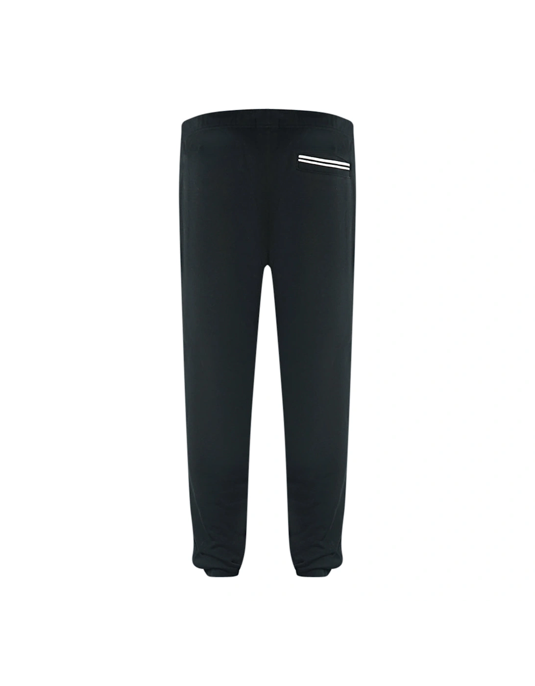 Loop Back Black Sweat Pants