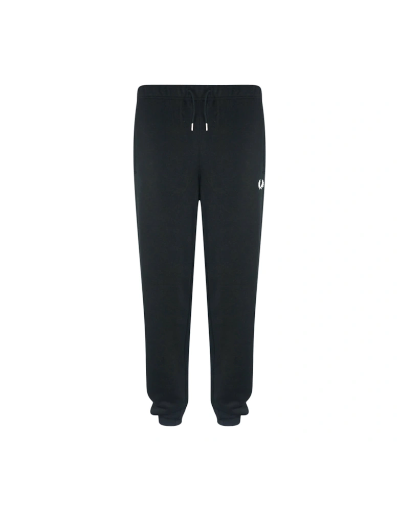 Loop Back Black Sweat Pants