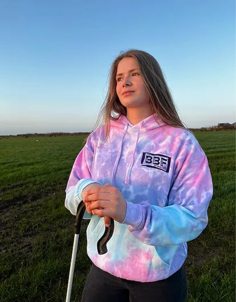 Back British Farming Unisex Tie-Dye Hoodie Cotton Candy