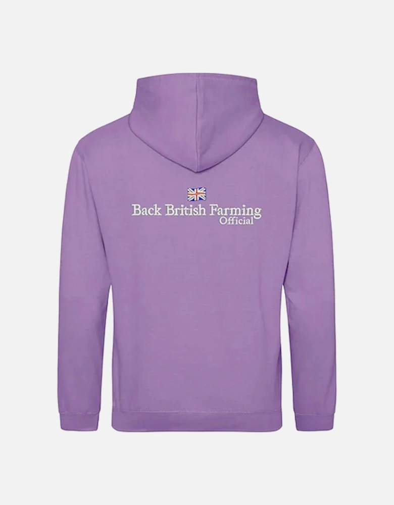 Back British Farming Classic Hoodie Digital Lavender