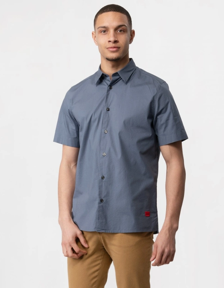 Ebor Relaxed Fit Mens Stretch Cotton Shirt