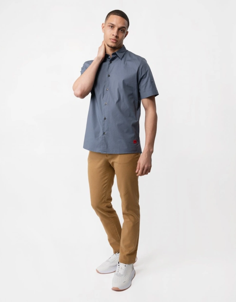 Ebor Relaxed Fit Mens Stretch Cotton Shirt