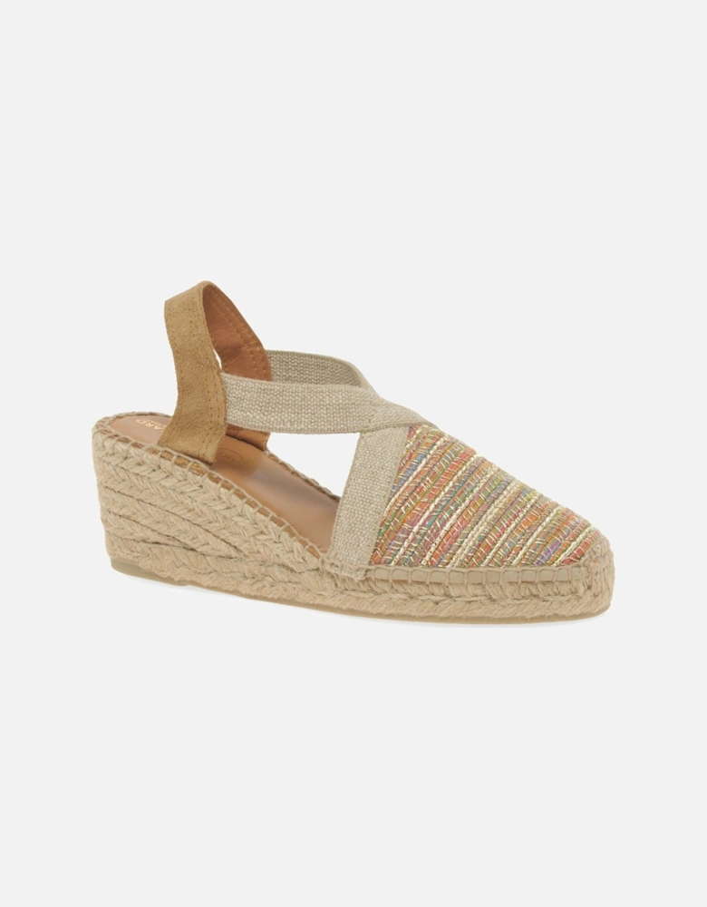 Terra Womens Espadrille Wedge Sandals