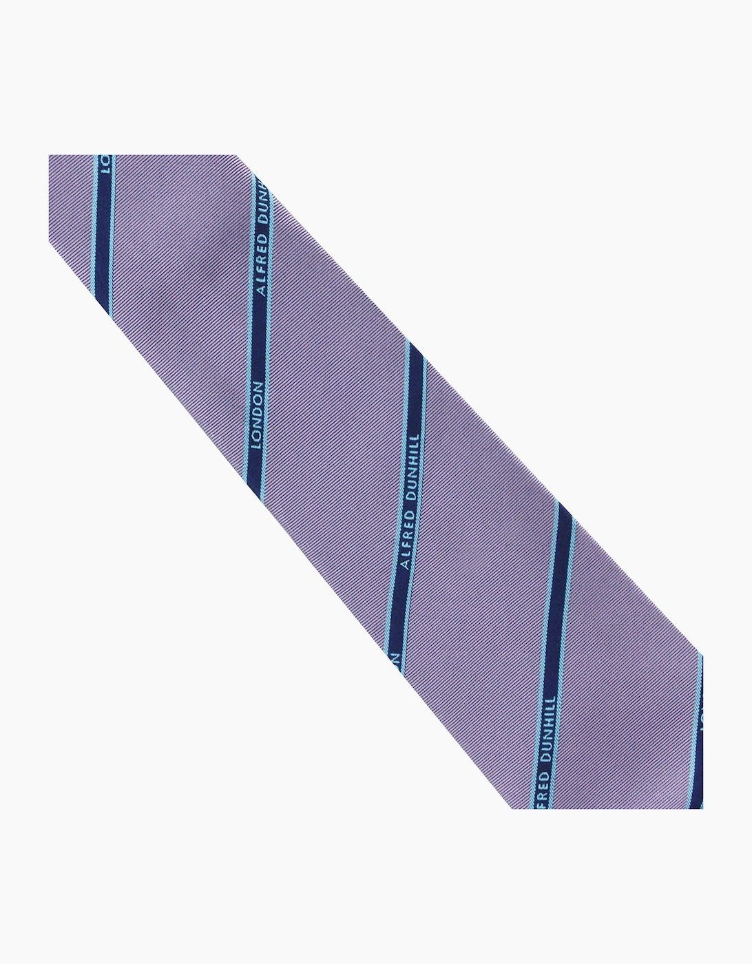Men's Dunhill Tie - Purple - Size: ONE size