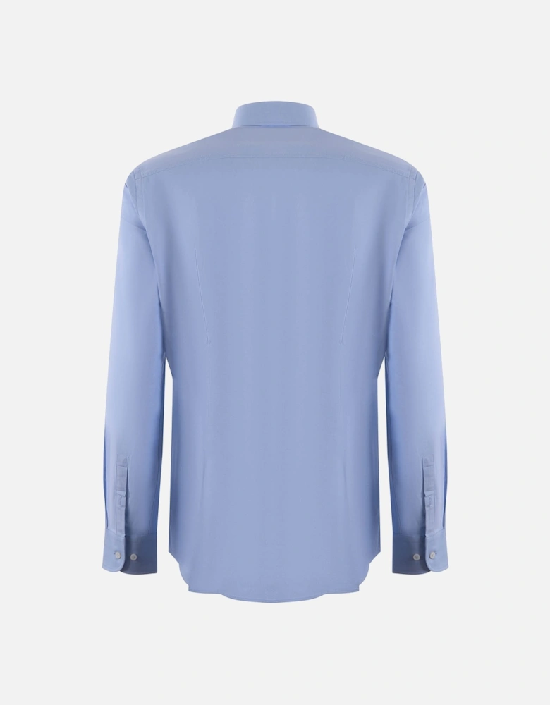 Boss H-hank-kent-c6-242 Long Sleeved Shirt Light Pastel Blue