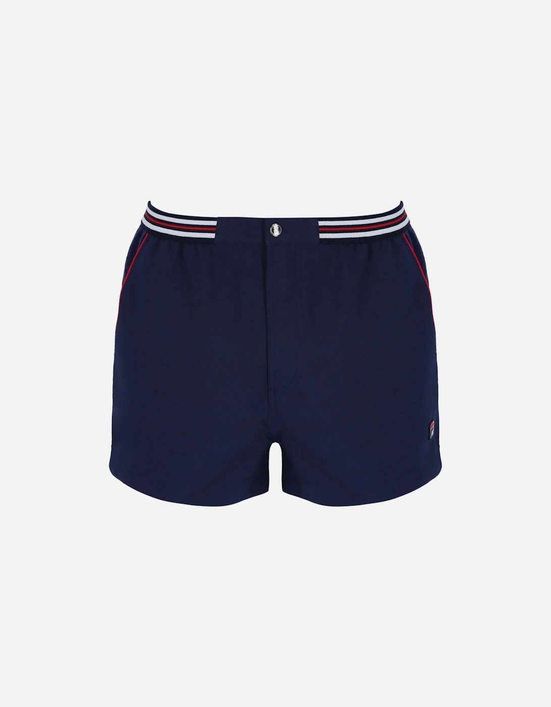 Vintage Hightide 4 Terry Pocket Stripe Shorts Navy, 3 of 2