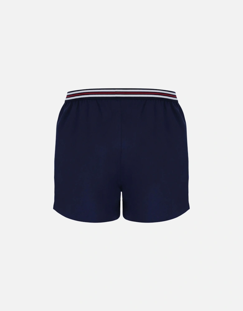 Vintage Hightide 4 Terry Pocket Stripe Shorts Navy