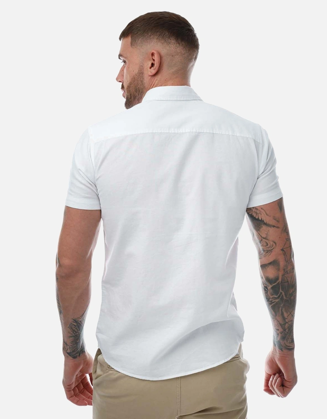 Mens Oxford Short Sleeve Shirt