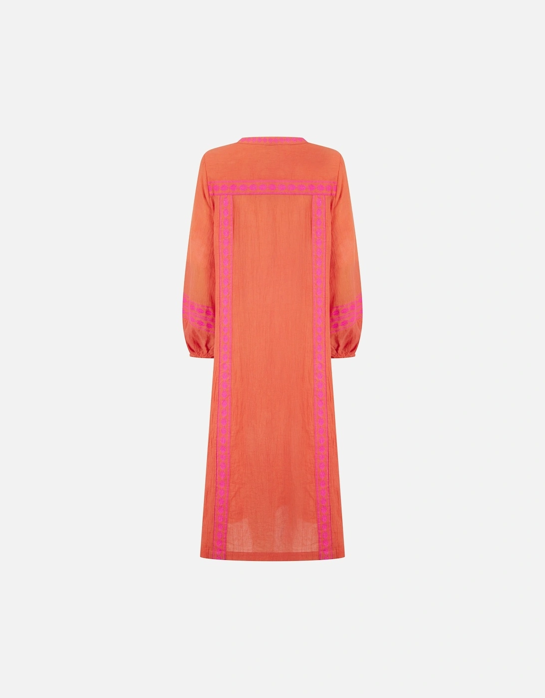 Emilia Maxi Dress Orange Mix