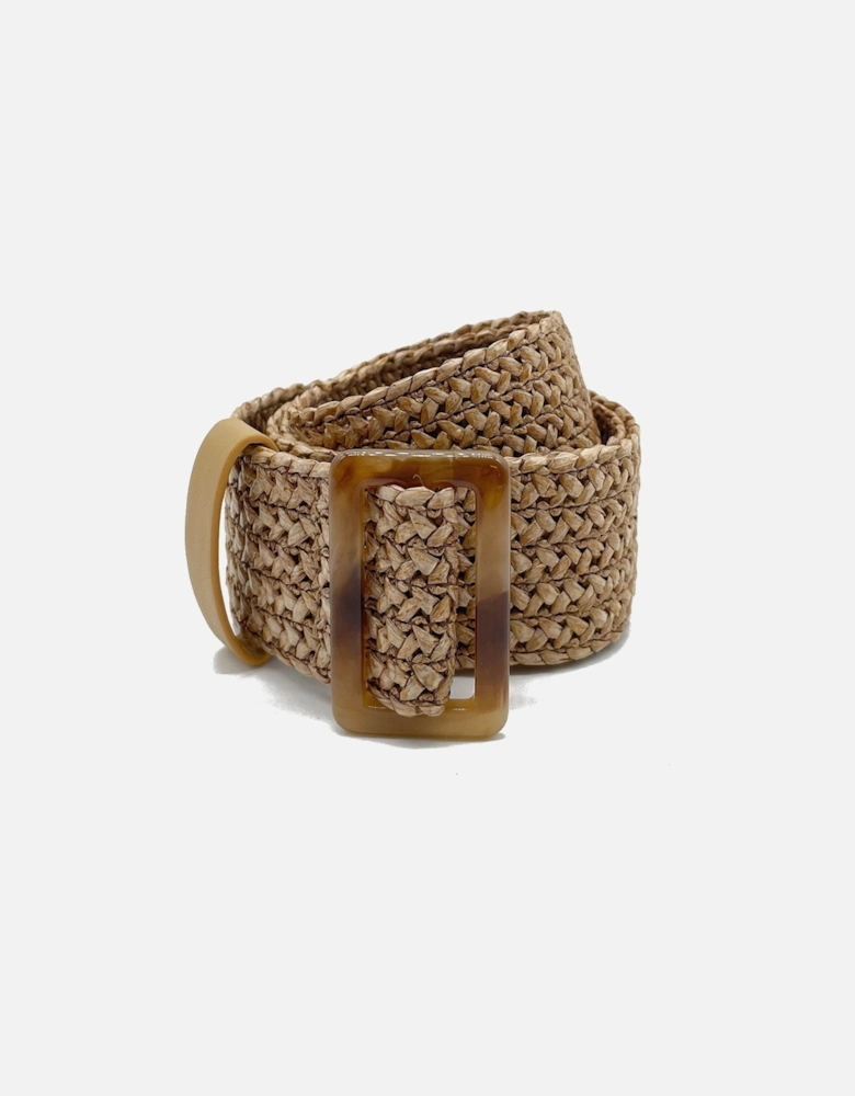 Mimi Woven Belt in Natural