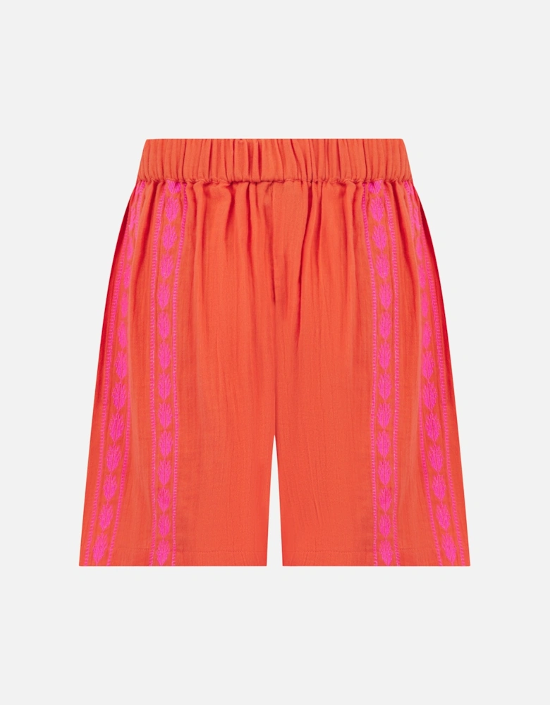 Belize Shorts in Orange