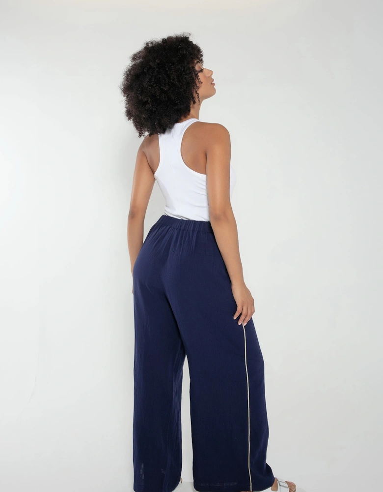 Clipper Trousers in Navy