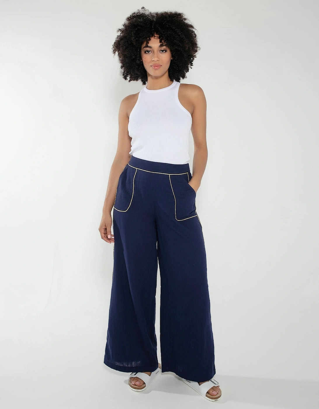 Clipper Trousers in Navy, 7 of 6