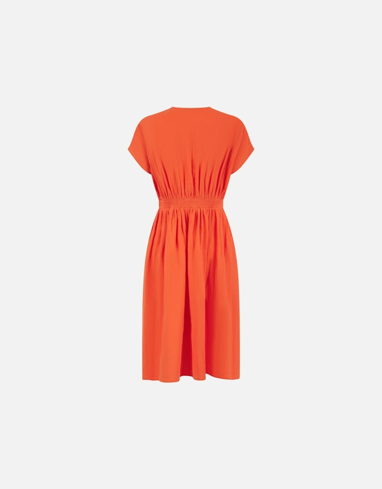 Layla Dress in Orange