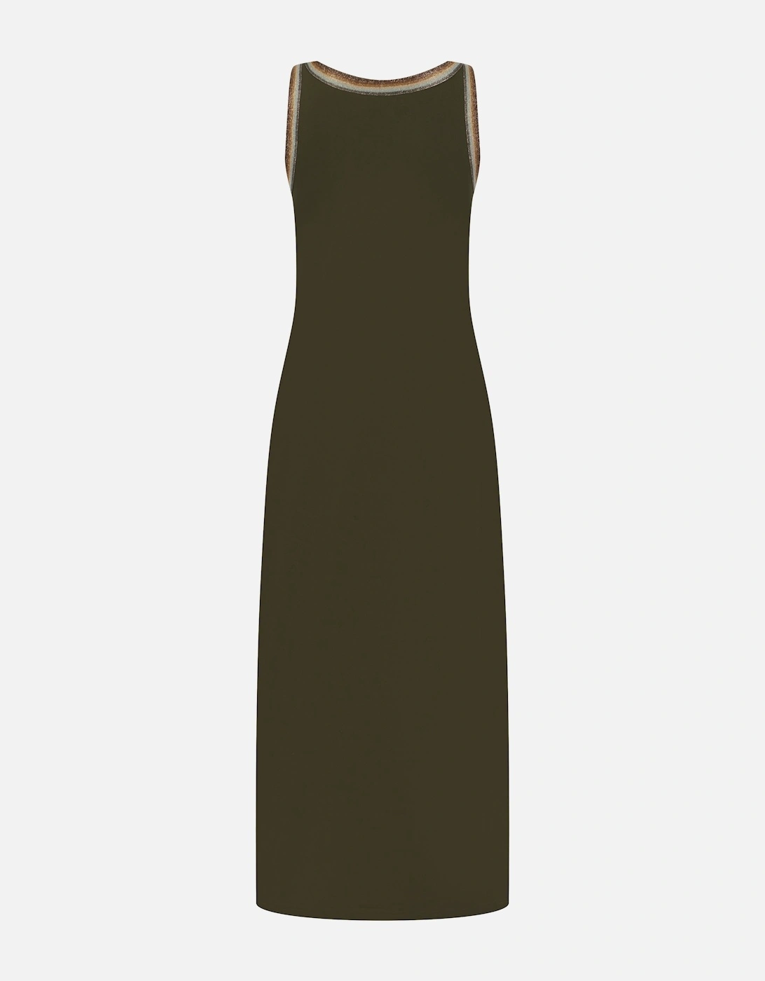 Finch Jersey Dress in Khaki