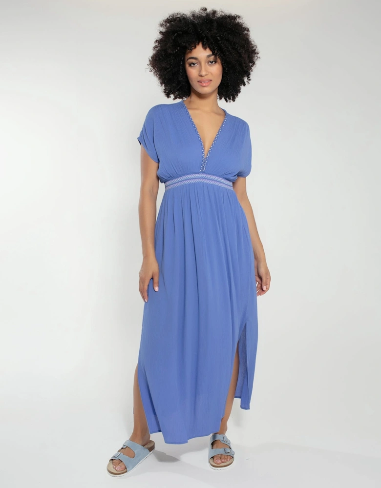 Jojo Maxi Dress in Bluebell