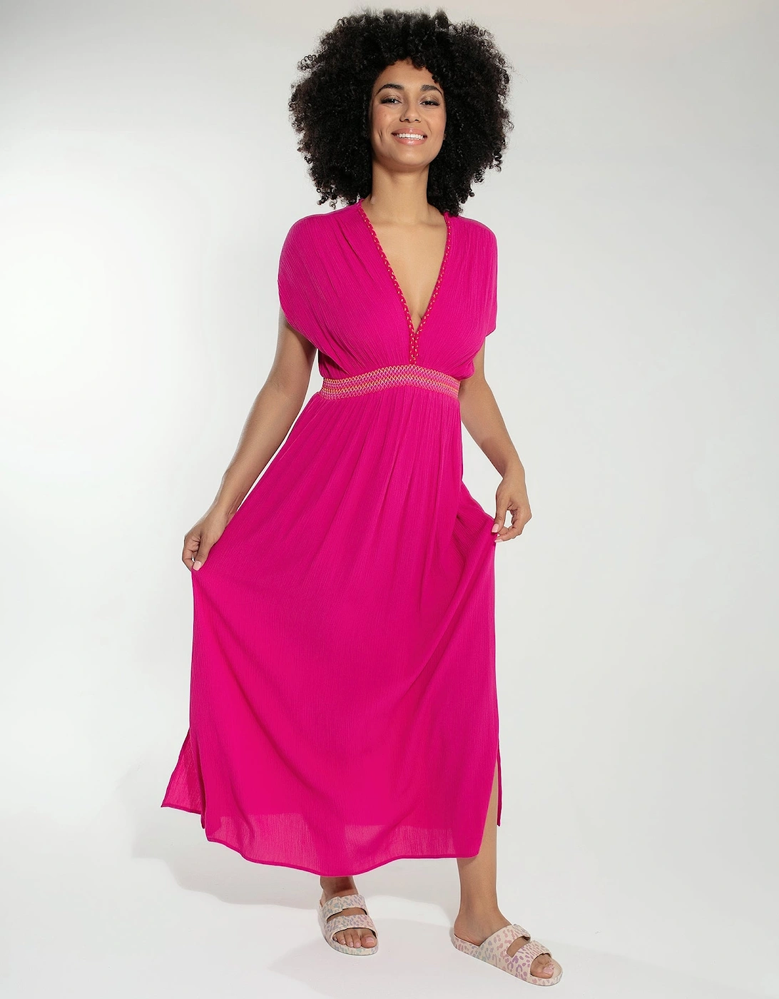 Jojo Maxi Dress in Pink