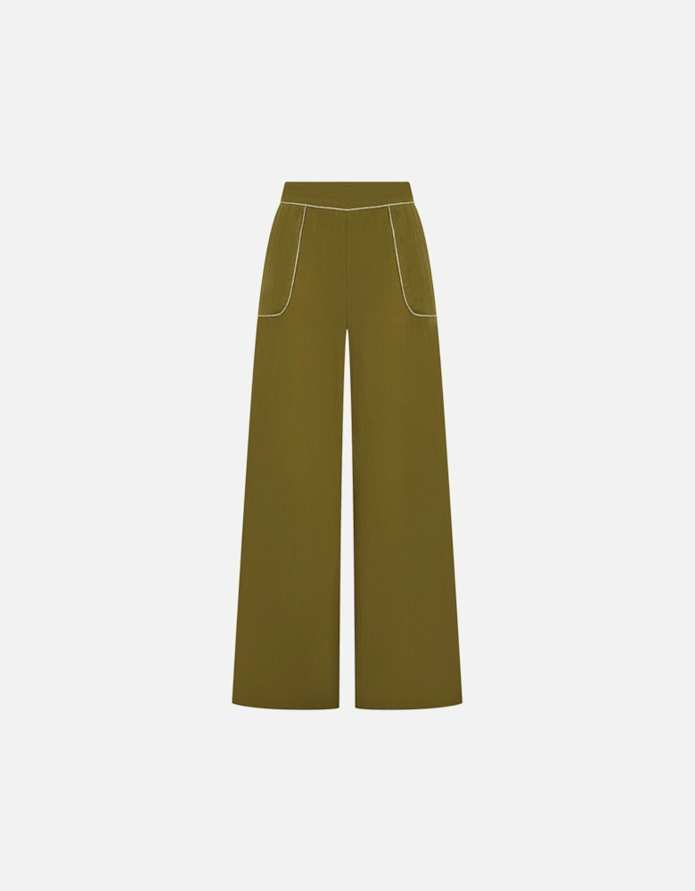 Clipper Trousers in Olive