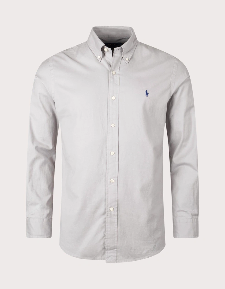 Custom Fit Stretch Oxford Shirt