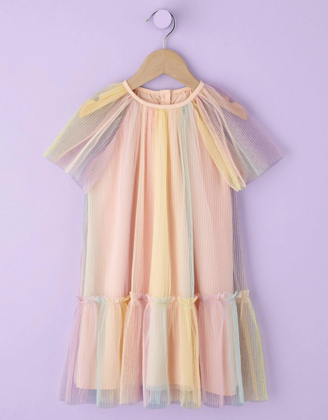 Rainbow Mesh Dress - Multi, 3 of 2