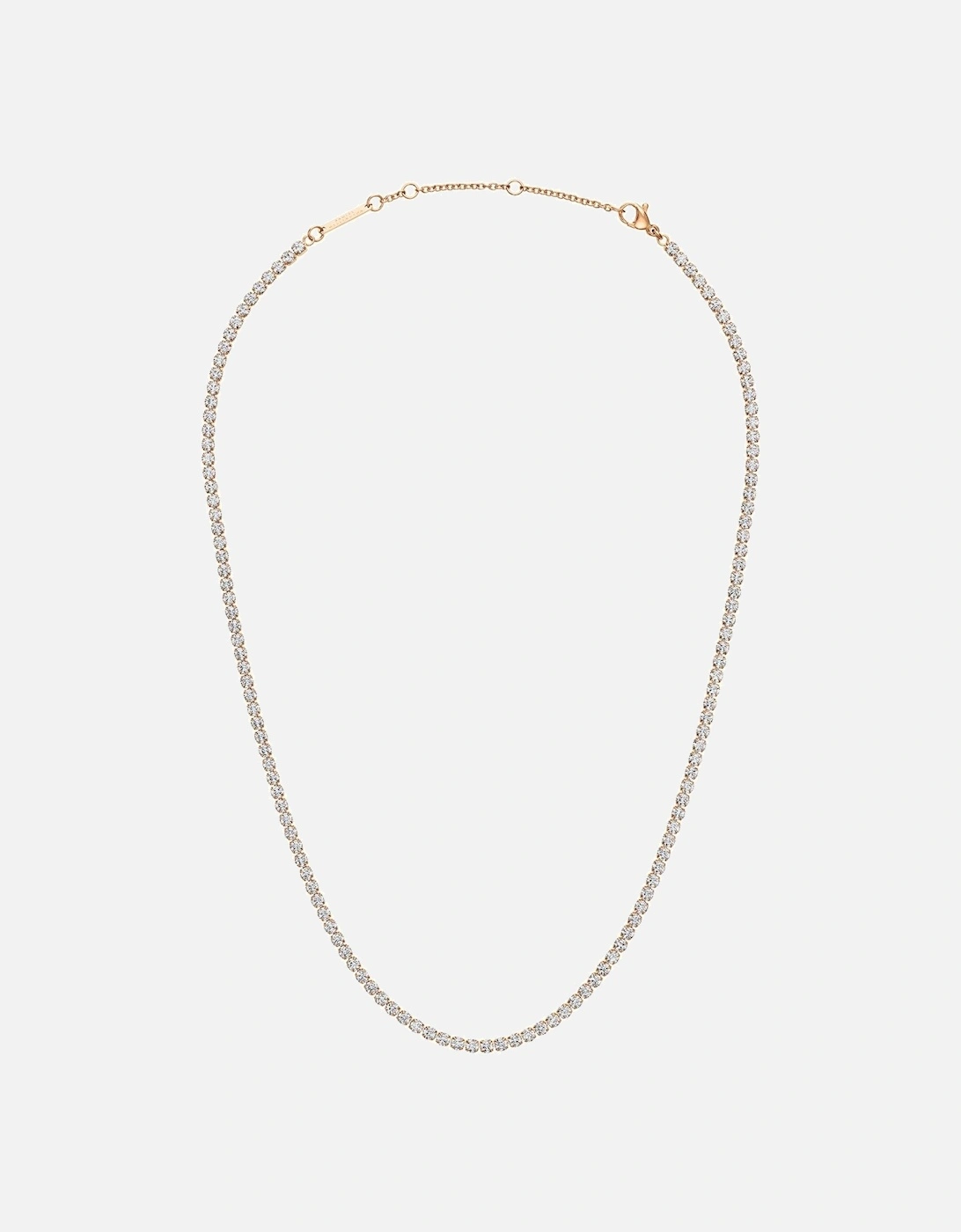 Classic Tennis Necklace RG, 2 of 1