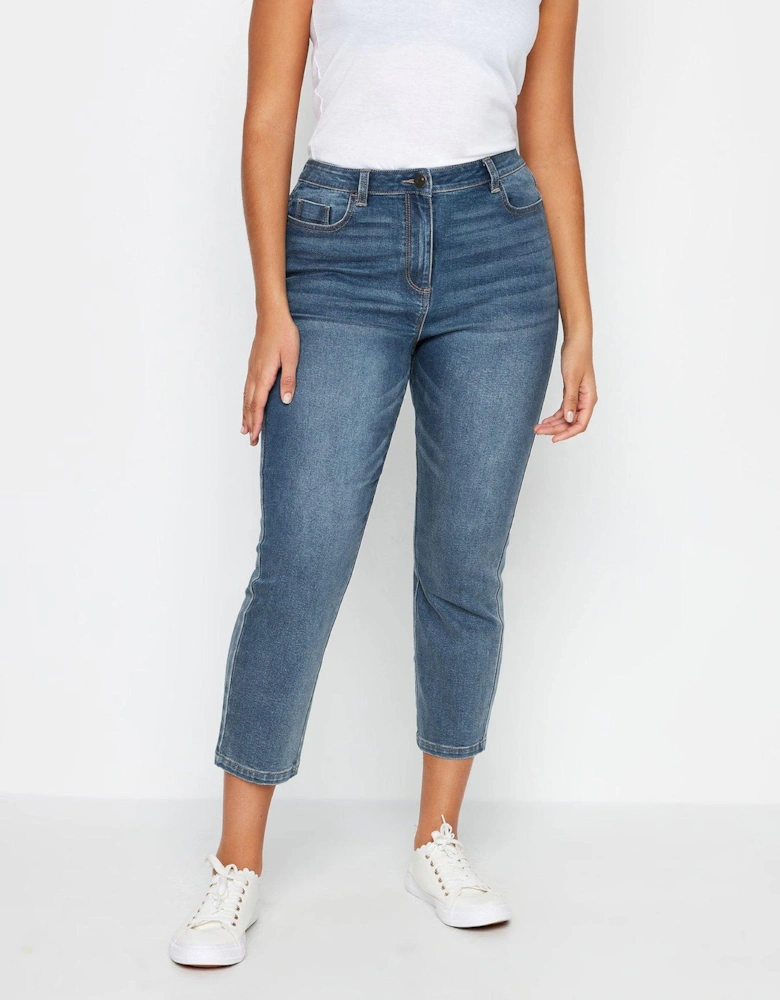 Mid Wash Crop Jean