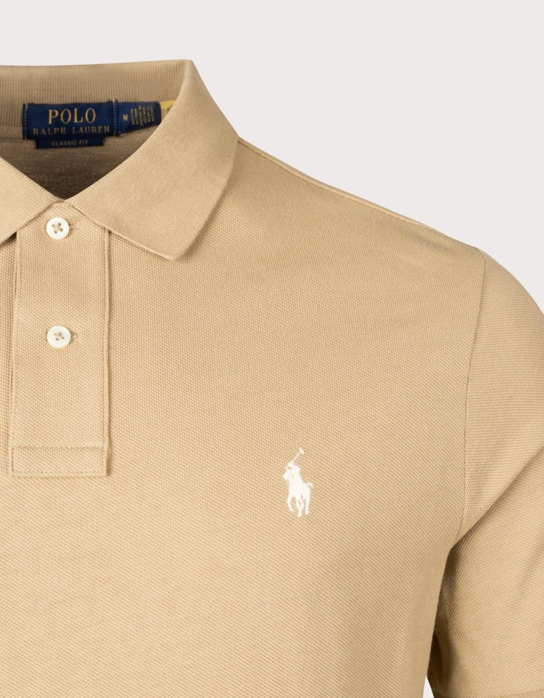 Classic Fit Mesh Polo Shirt