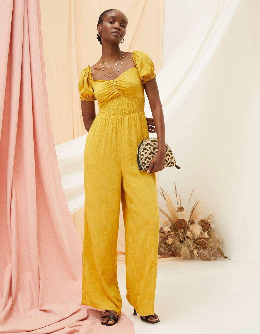 Acacia Jumpsuit - Yellow, 6 of 5