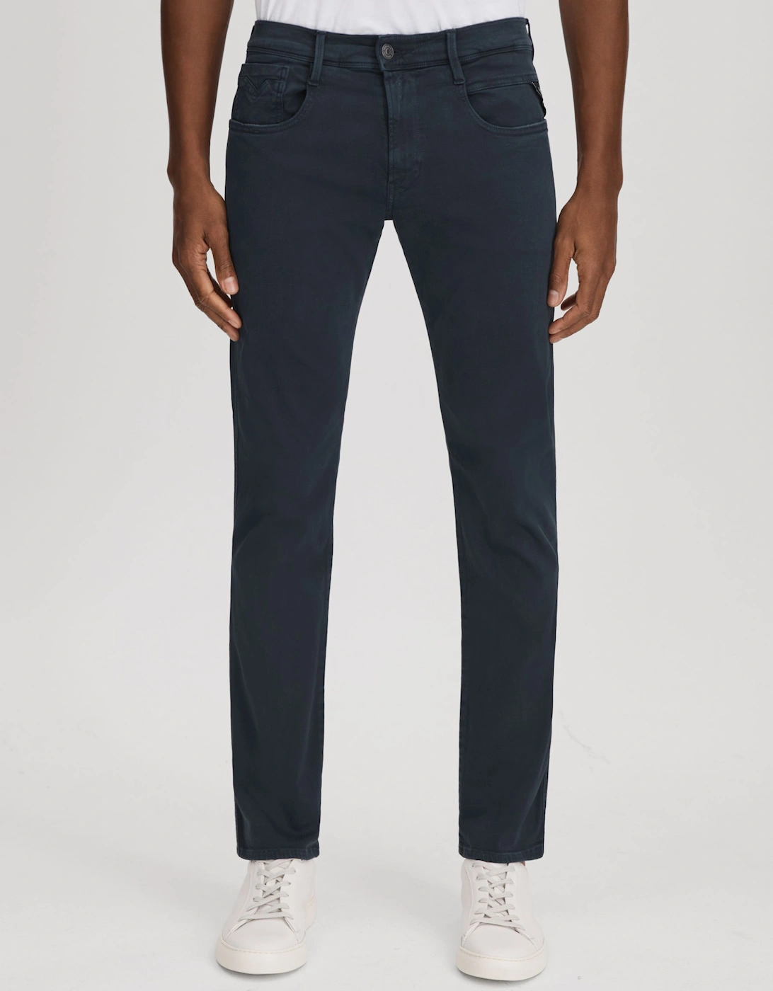 Replay Slim Fit Garment Dyed Jeans, 2 of 1