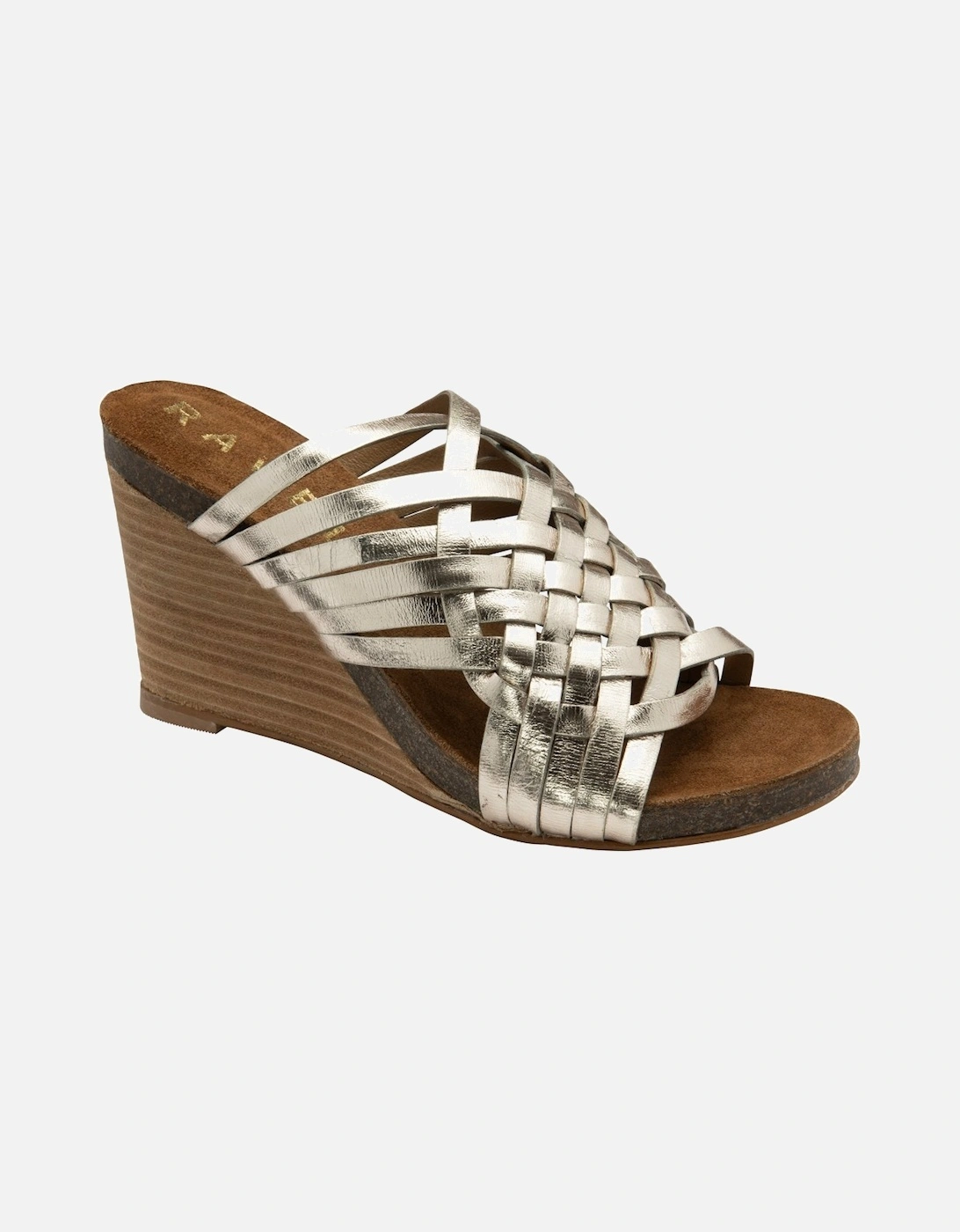 Troon Womens Wedge Sandals, 4 of 3