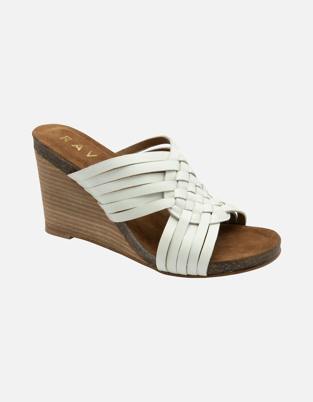 Troon Womens Wedge Sandals, 5 of 4