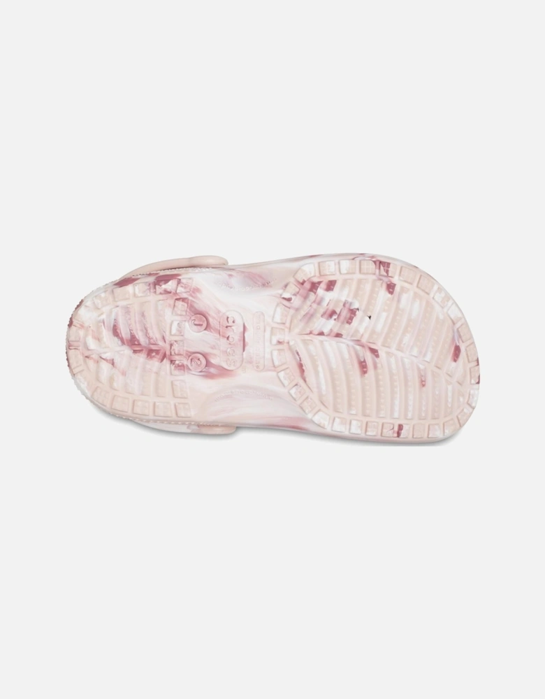 Classic Marbled Girls Clogs