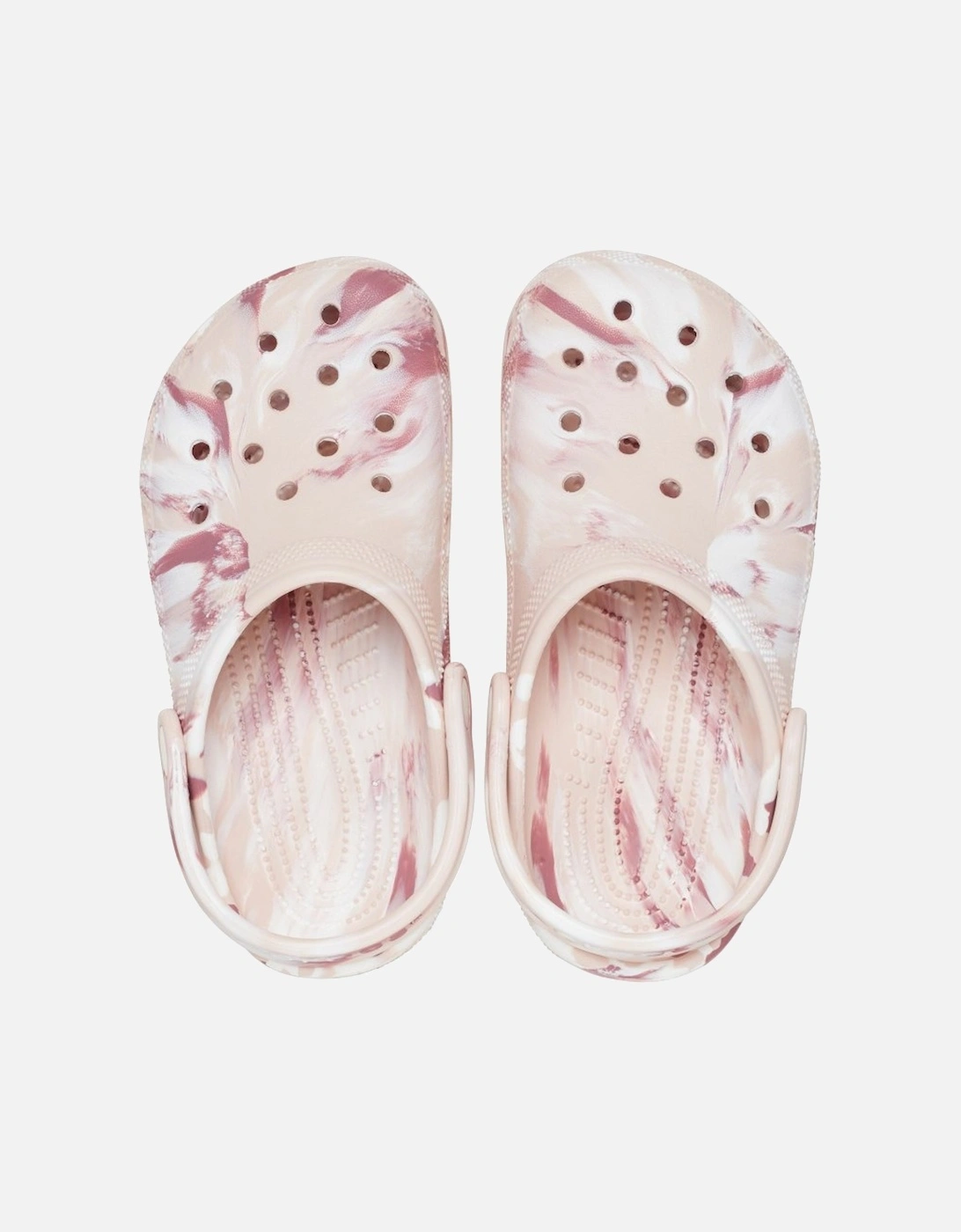 Classic Marbled Girls Clogs
