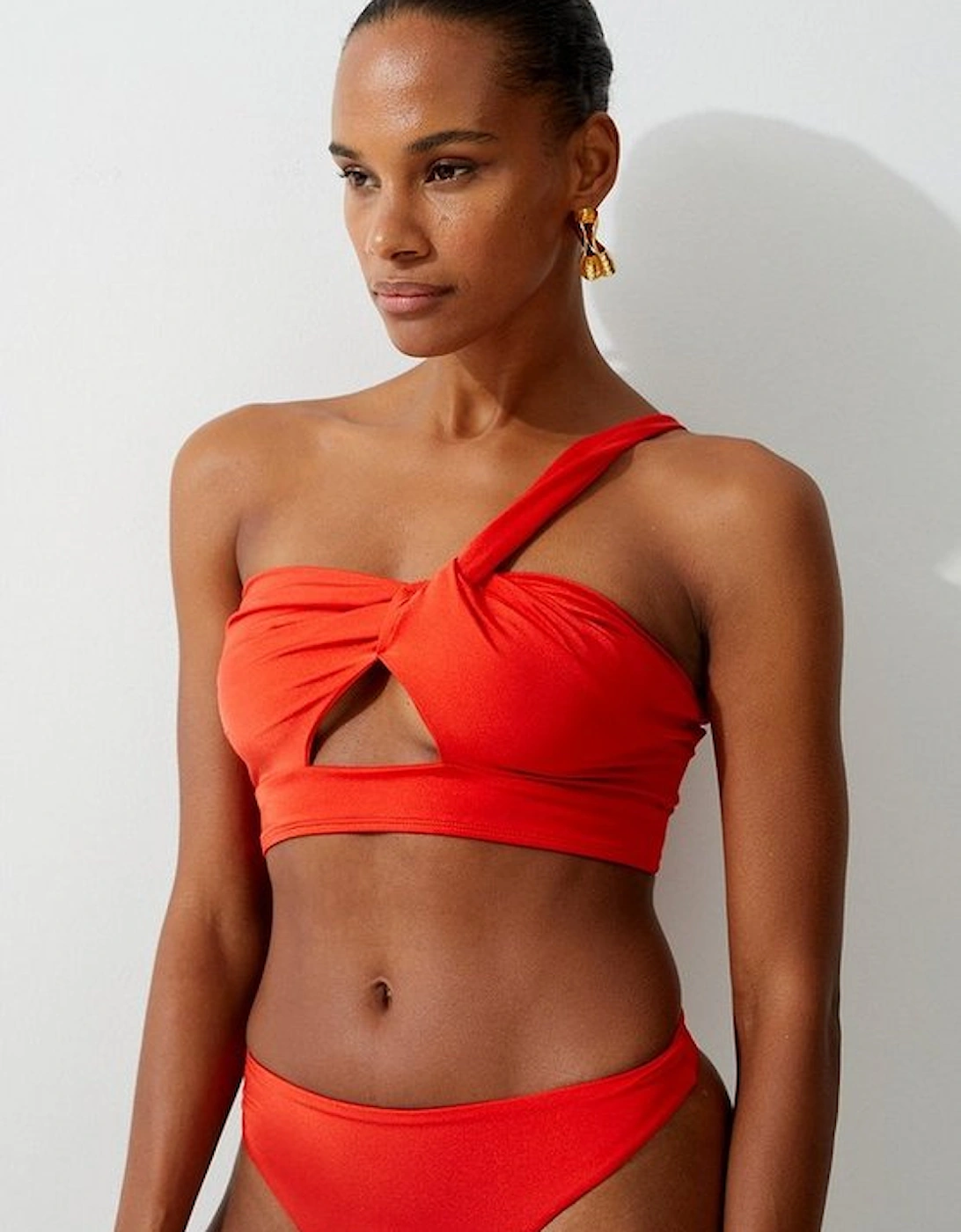 Slinky One Shoulder Bikini Top