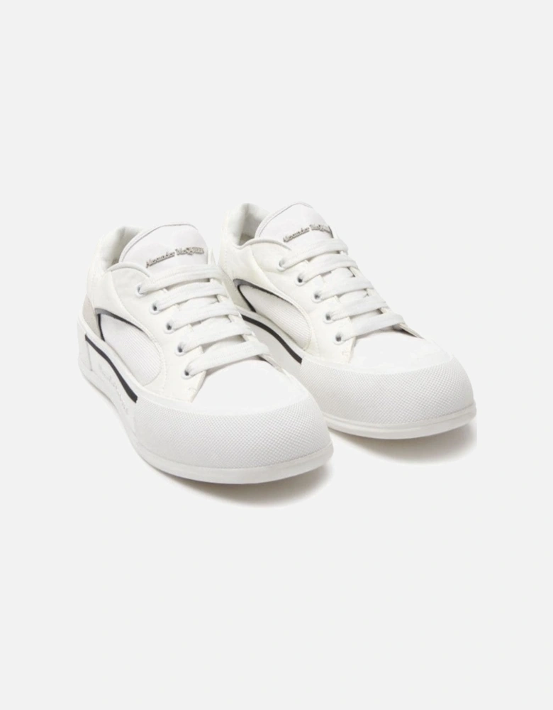 Low Top Leather Sneakers White