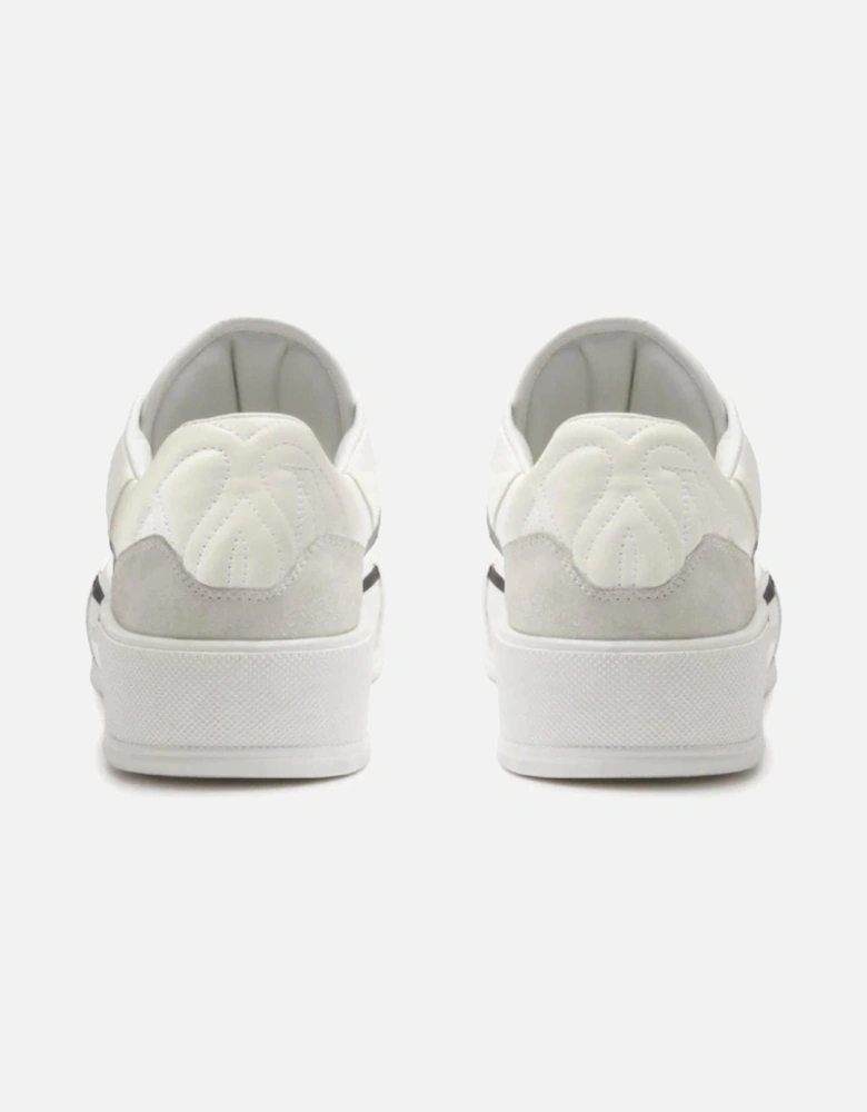 Low Top Leather Sneakers White