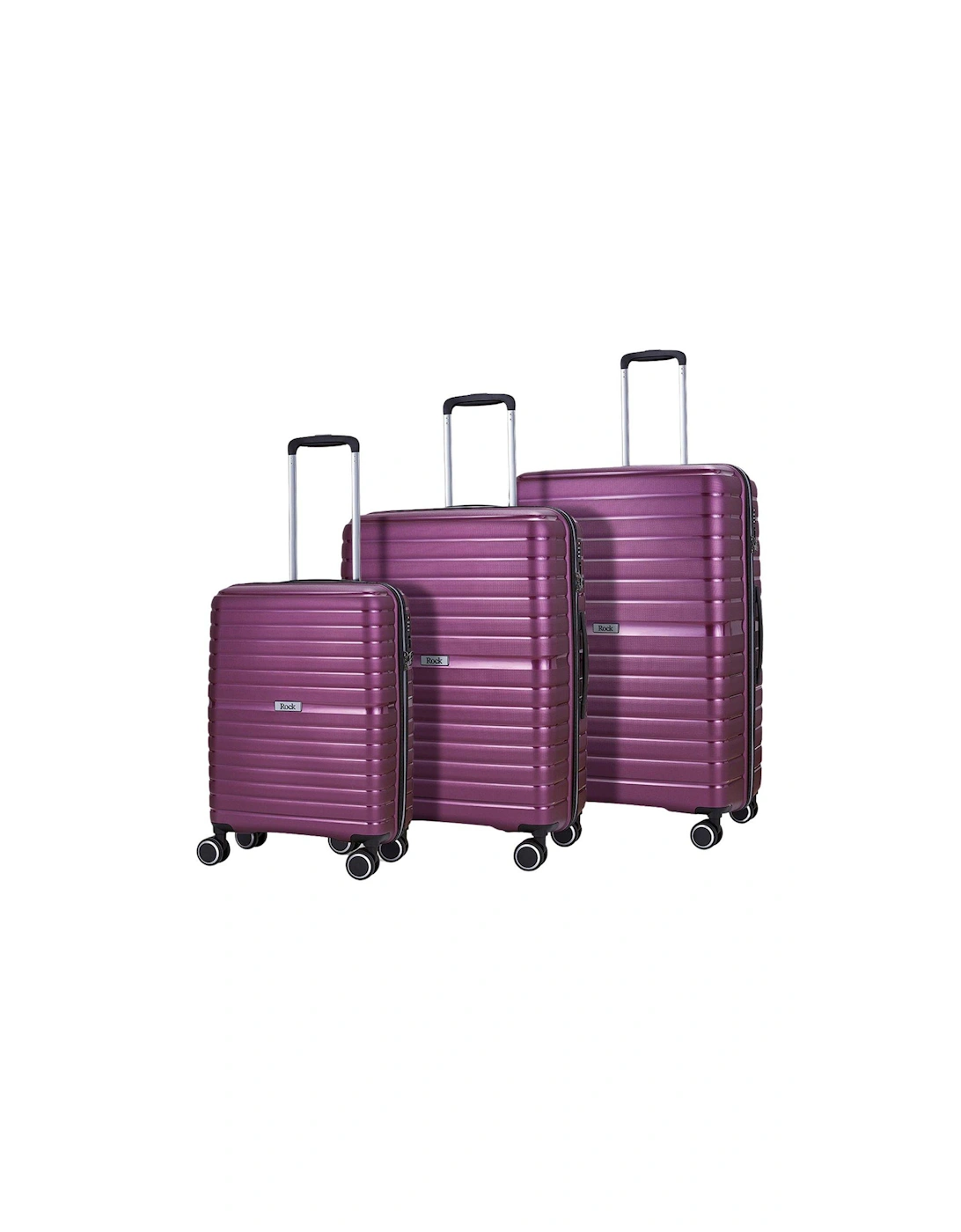 Hydra-Lite 3-Piece Suitcase Set (Purple), 2 of 1