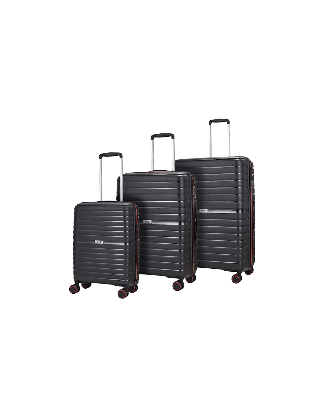 Hydra-Lite 3 Piece Suitcase Set (Black), 2 of 1
