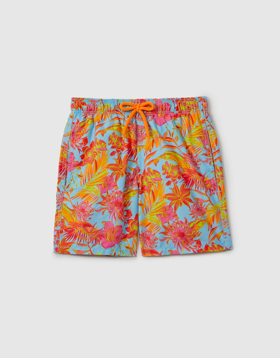 Vilebrequin Tropical Print Drawstring Swim Shorts, 2 of 1