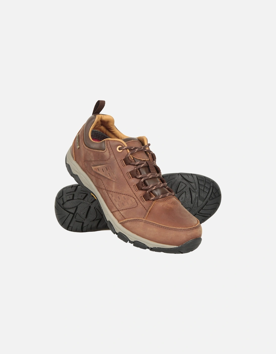 Mountain Warehouse Women's Mountain Warehouse Womens/Ladies Extreme Pioneer Leather Walking Shoes - Brown